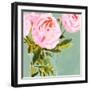 Popping Peonies III-Victoria Barnes-Framed Art Print