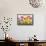 Poppy Art 2-Ata Alishahi-Framed Stretched Canvas displayed on a wall