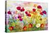 Poppy Art 2-Ata Alishahi-Stretched Canvas