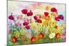 Poppy Art 2-Ata Alishahi-Mounted Giclee Print