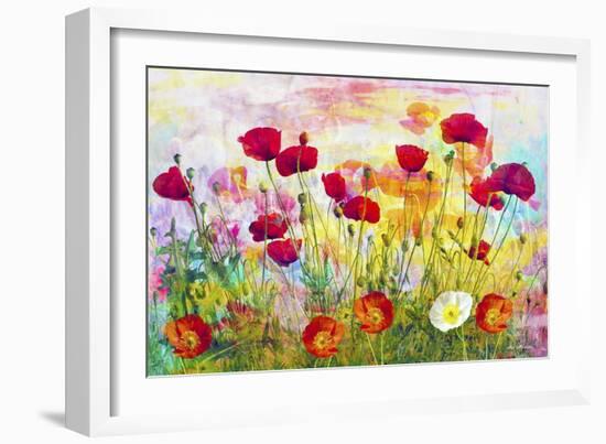 Poppy Art 2-Ata Alishahi-Framed Giclee Print