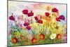 Poppy Art 2-Ata Alishahi-Mounted Giclee Print