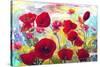 Poppy Art-Ata Alishahi-Stretched Canvas