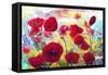 Poppy Art-Ata Alishahi-Framed Stretched Canvas
