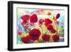 Poppy Art-Ata Alishahi-Framed Giclee Print