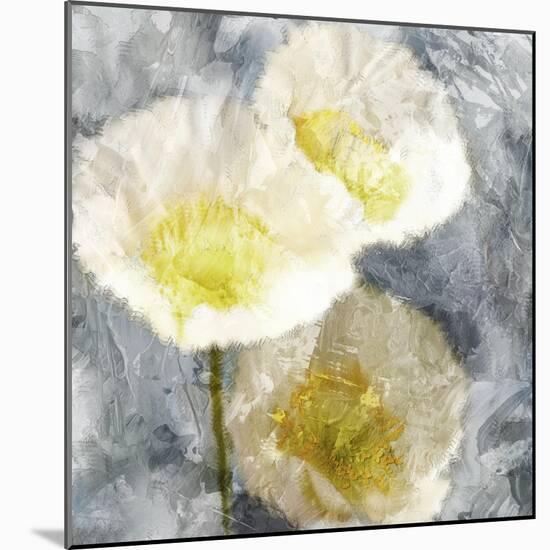 Poppy Blues 2-Ann Bailey-Mounted Art Print