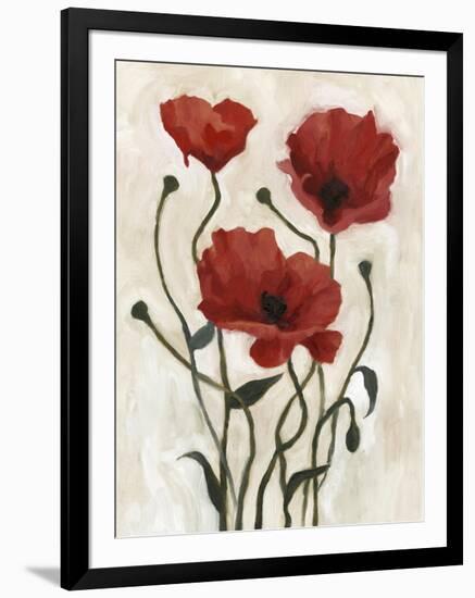 Poppy Bouquet I-Emma Scarvey-Framed Art Print