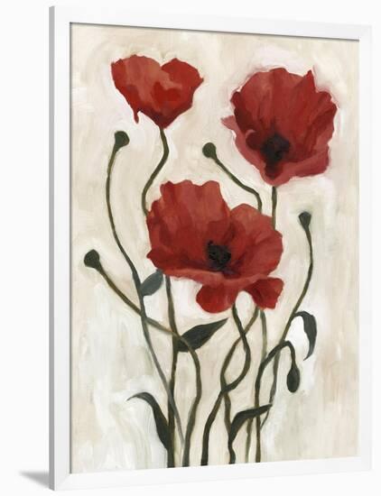 Poppy Bouquet I-Emma Scarvey-Framed Art Print