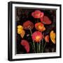 Poppy Bouquet I-John Seba-Framed Art Print