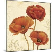 Poppy Bouquet II-Daphne Brissonnet-Mounted Giclee Print