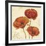 Poppy Bouquet II-Daphne Brissonnet-Framed Giclee Print