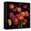 Poppy Bouquet II-John Seba-Framed Stretched Canvas