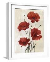 Poppy Bouquet III-Emma Scarvey-Framed Art Print