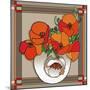 Poppy Bowl-Howie Green-Mounted Giclee Print