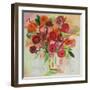 Poppy Burst-Farida Zaman-Framed Art Print