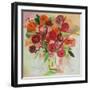 Poppy Burst-Farida Zaman-Framed Art Print