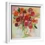 Poppy Burst-Farida Zaman-Framed Art Print