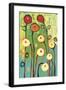 Poppy Celebration-Jennifer Lommers-Framed Giclee Print