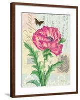 Poppy Collage-Pamela Gladding-Framed Premium Giclee Print