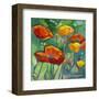 Poppy Dance-Karen Mathison Schmidt-Framed Art Print