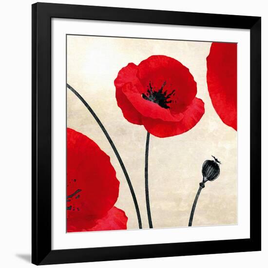 Poppy Dawn-James Worthington-Framed Giclee Print