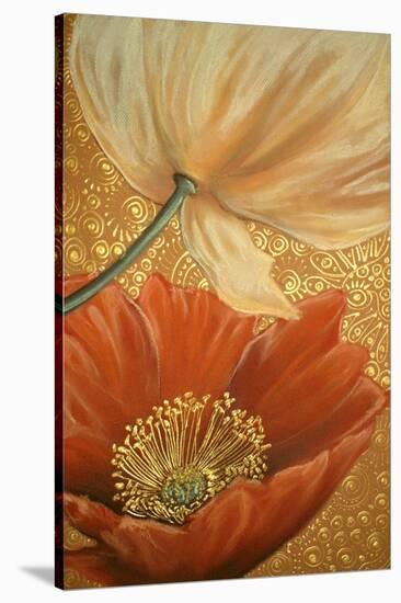 Poppy Duet-Cherie Roe Dirksen-Stretched Canvas