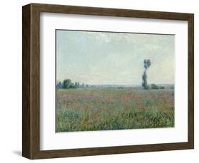 Poppy Field, 1881-Claude Monet-Framed Giclee Print