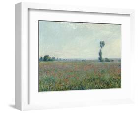 Poppy Field, 1881-Claude Monet-Framed Giclee Print