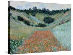 Poppy Field, 1885-Claude Monet-Stretched Canvas