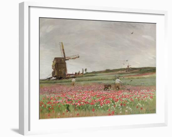 Poppy Field, 1886-Sir David Murray-Framed Giclee Print