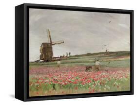 Poppy Field, 1886-Sir David Murray-Framed Stretched Canvas