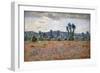 Poppy Field, 1887-Claude Monet-Framed Giclee Print