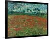 Poppy Field, 1890-Vincent van Gogh-Framed Giclee Print