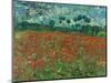 Poppy Field, 1890-Vincent van Gogh-Mounted Giclee Print