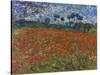 Poppy Field, 1890-Vincent van Gogh-Stretched Canvas