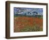 Poppy Field, 1890-Vincent van Gogh-Framed Premium Giclee Print