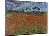 Poppy Field, 1890-Vincent van Gogh-Mounted Premium Giclee Print