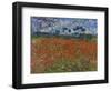 Poppy Field, 1890-Vincent van Gogh-Framed Giclee Print