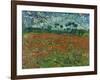 Poppy field. 1890-Vincent van Gogh-Framed Premium Giclee Print