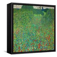 Poppy Field, 1907-Gustav Klimt-Framed Stretched Canvas