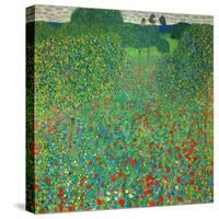 Poppy Field, 1907-Gustav Klimt-Stretched Canvas