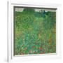 Poppy Field, 1907-Gustav Klimt-Framed Giclee Print