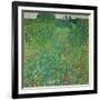 Poppy Field, 1907-Gustav Klimt-Framed Giclee Print