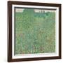 Poppy field, 1907-Gustav Klimt-Framed Giclee Print