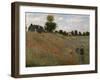 Poppy Field at Argenteuil, c.1873-Claude Monet-Framed Premium Giclee Print