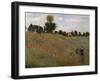 Poppy Field at Argenteuil, c.1873-Claude Monet-Framed Premium Giclee Print