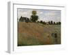 Poppy Field at Argenteuil, c.1873-Claude Monet-Framed Premium Giclee Print