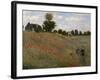 Poppy Field at Argenteuil, c.1873-Claude Monet-Framed Giclee Print