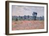 Poppy Field, c.1890-Claude Monet-Framed Giclee Print