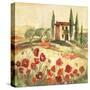 Poppy Field I-Gregory Gorham-Stretched Canvas